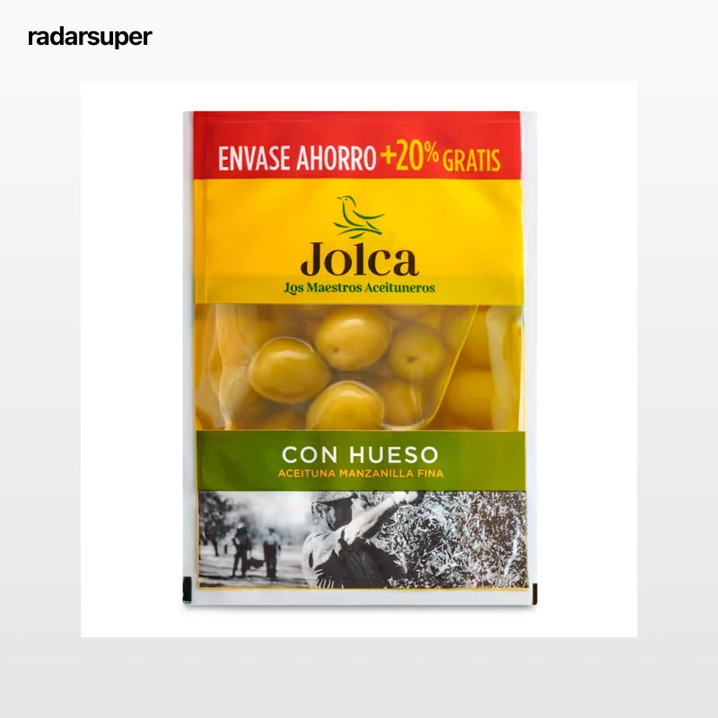 Aceitunas con hueso Jolca 120 g