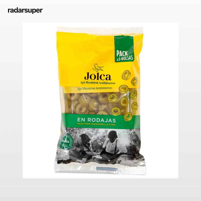 Aceitunas manzanilla en rodajas Jolca 3 x 50 g