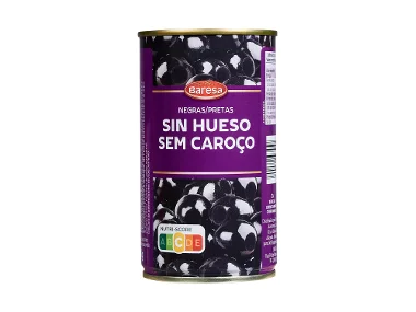 Aceitunas negras sin hueso