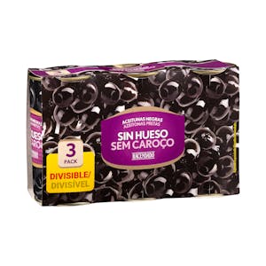 Aceitunas negras sin hueso
