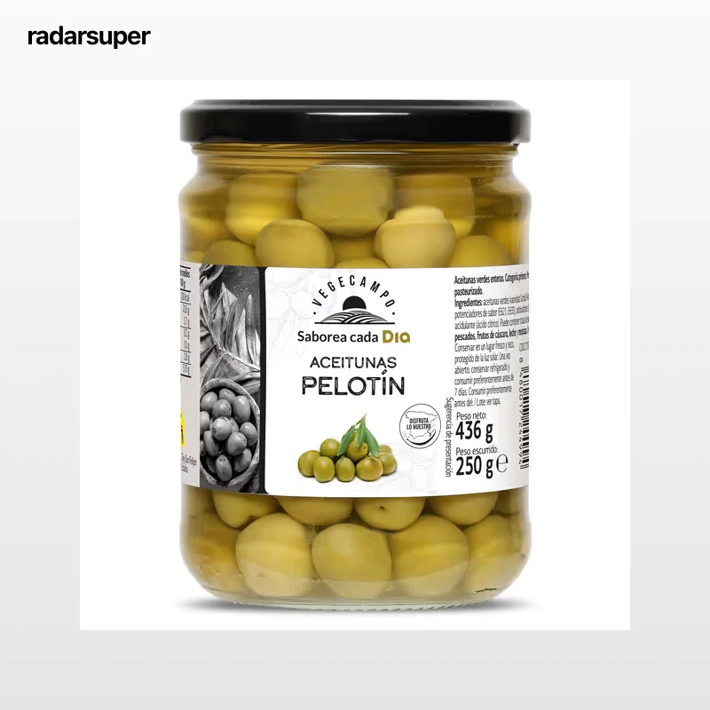 Aceitunas pelotín Dia Vegecampo 250 g