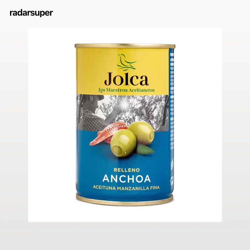 Aceitunas rellenas de anchoa Jolca 130 g