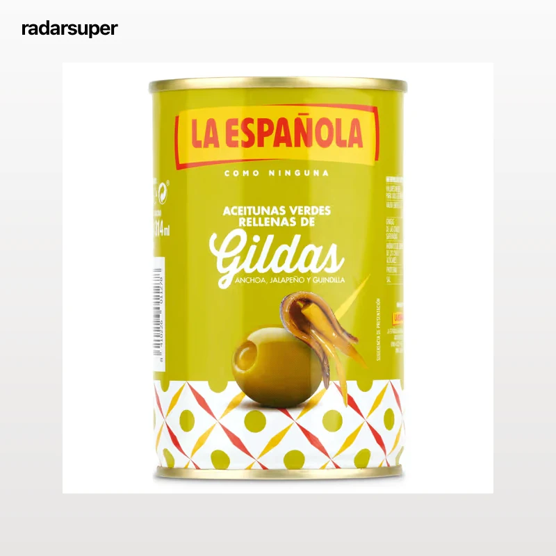 Aceitunas rellenas de gilda La española 130 g