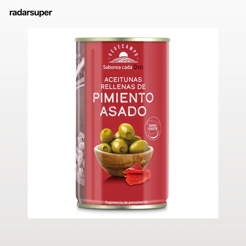Aceitunas rellenas de pimiento Dia Vegecampo 150 g