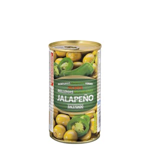 Aceitunas verdes rellenas de jalapeño