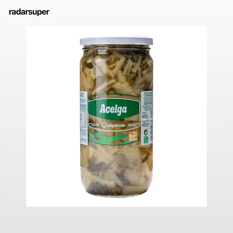 Acelgas sin gluten Alipende tarro de cristal 425g