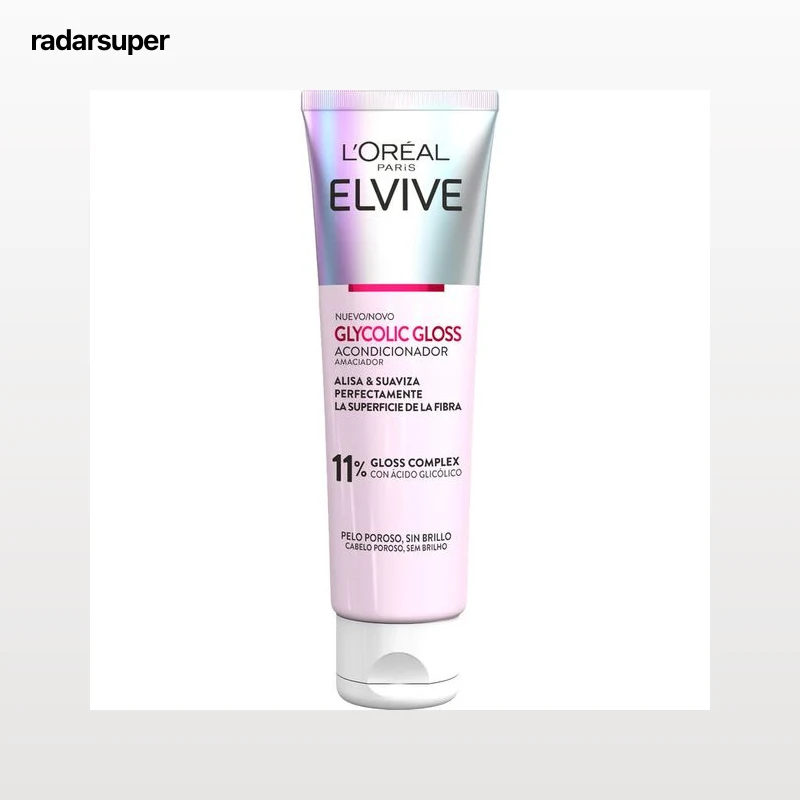 Acondicionador Glycolic Gloss L'Oréal Paris Elvive Cabello Suave Y Brillante 150 ml