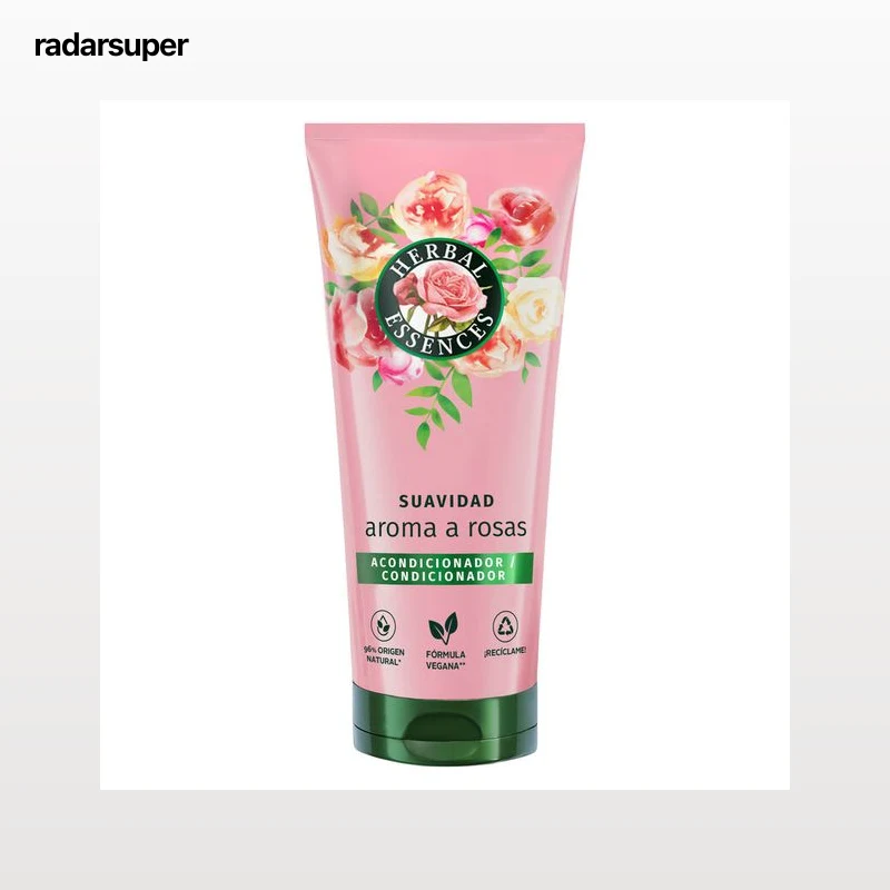 Acondicionador Herbal Essences 250ml suavidad aroma a rosas