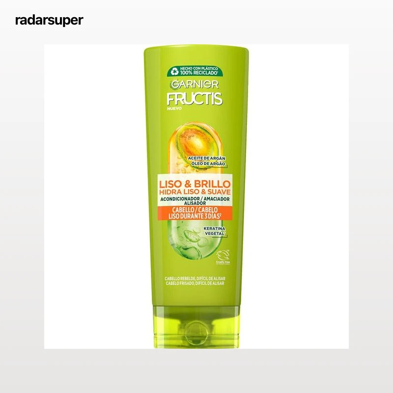 Acondicionador liso y brillo Fructis 250 ml
