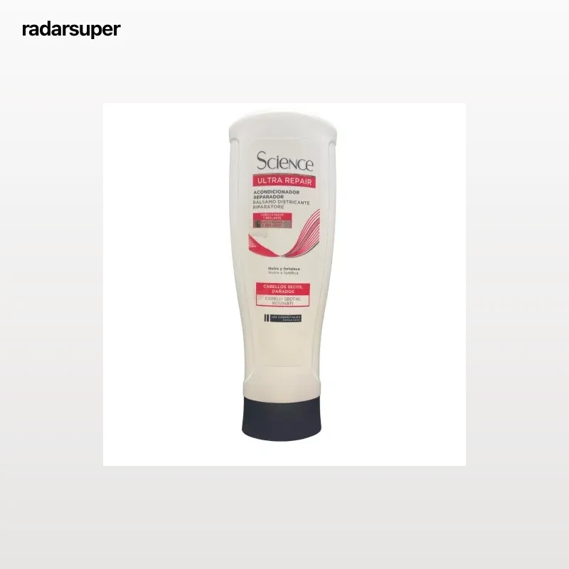 Acondicionador reparador para cabello seco y dañado Ultra Repair Science Les Cosmétiques 400 ml.