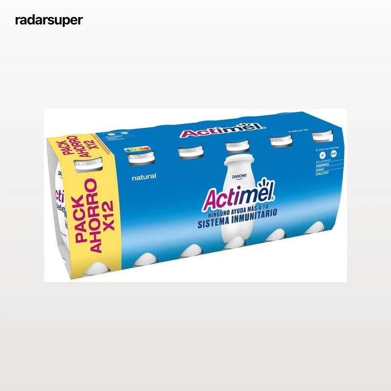 Actimel pack 12 natural