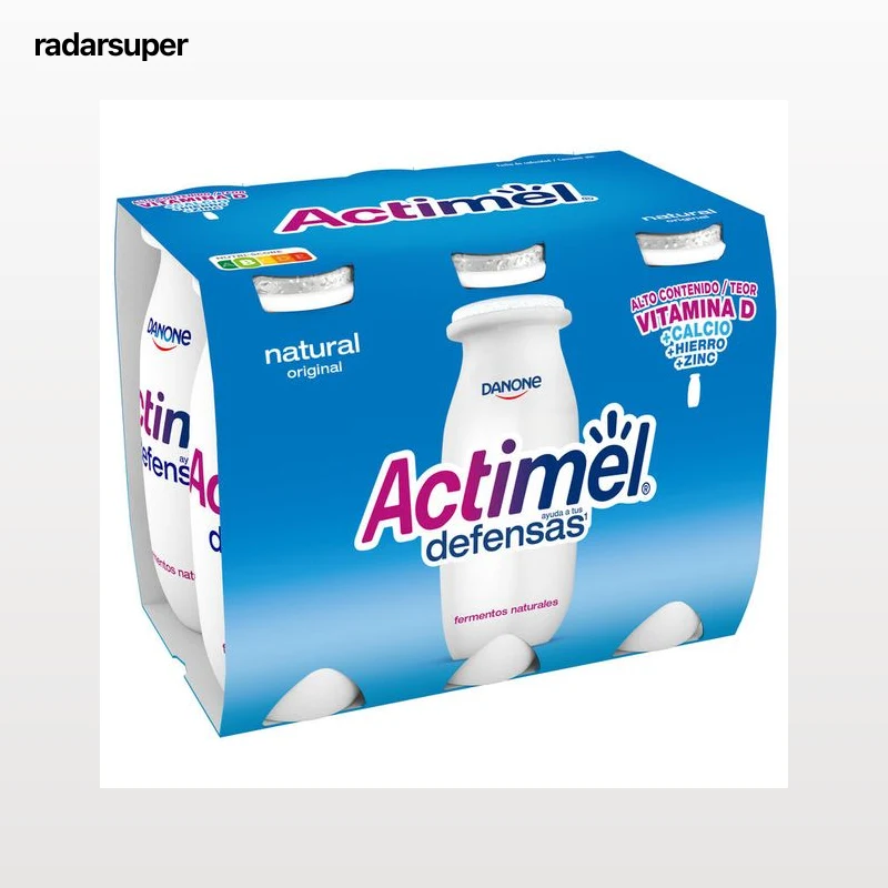 Actimel pack 6 natural
