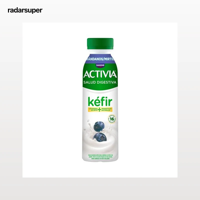 ACTIVIA de Danone Kéfir líquido con arándanos 272 ml.