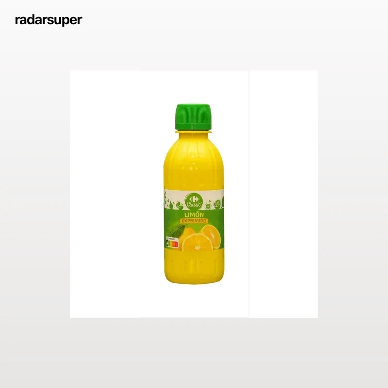 Aderezo de limón exprimido Carrefour 250 ml.
