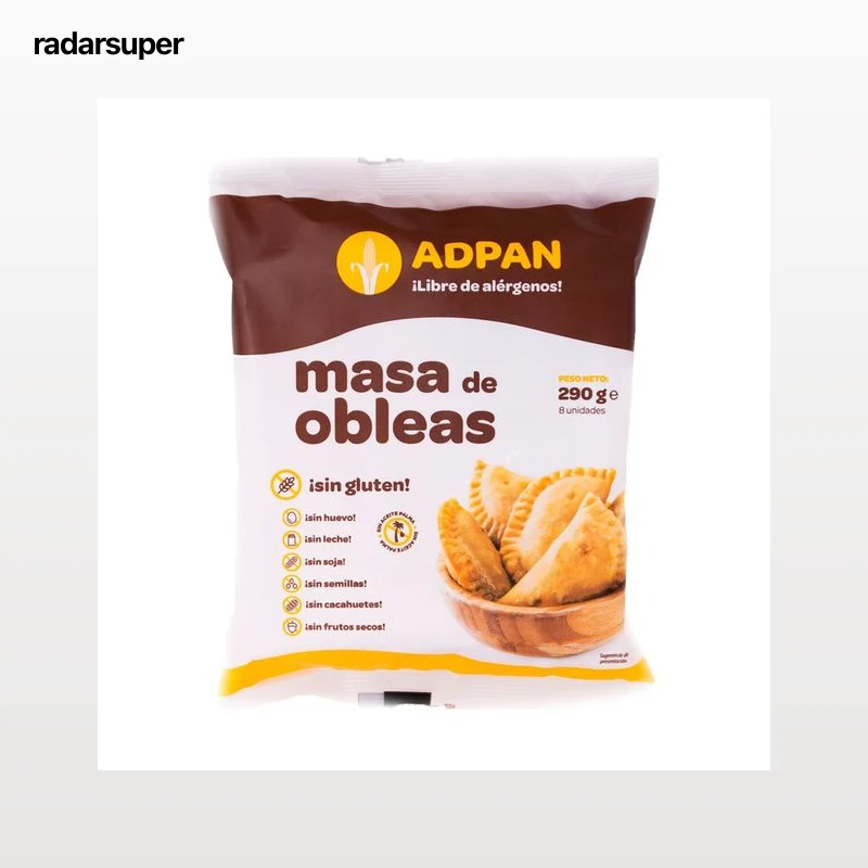 ADPAN Masas de obleas sin gluten 290 g.