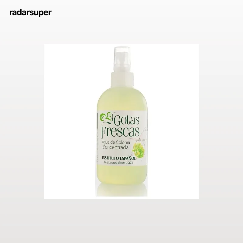 Agua de colonia concentrada Gotas Frescas Instituto Español 250 ml.
