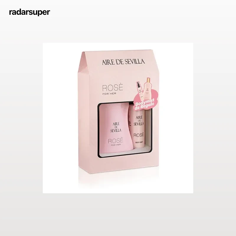 Agua de colonia rosé Aire de Sevilla 150 ml + Body Mist 50 ml.