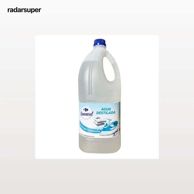 Agua de plancha desmineralizada Essential Carrefour 2 l.