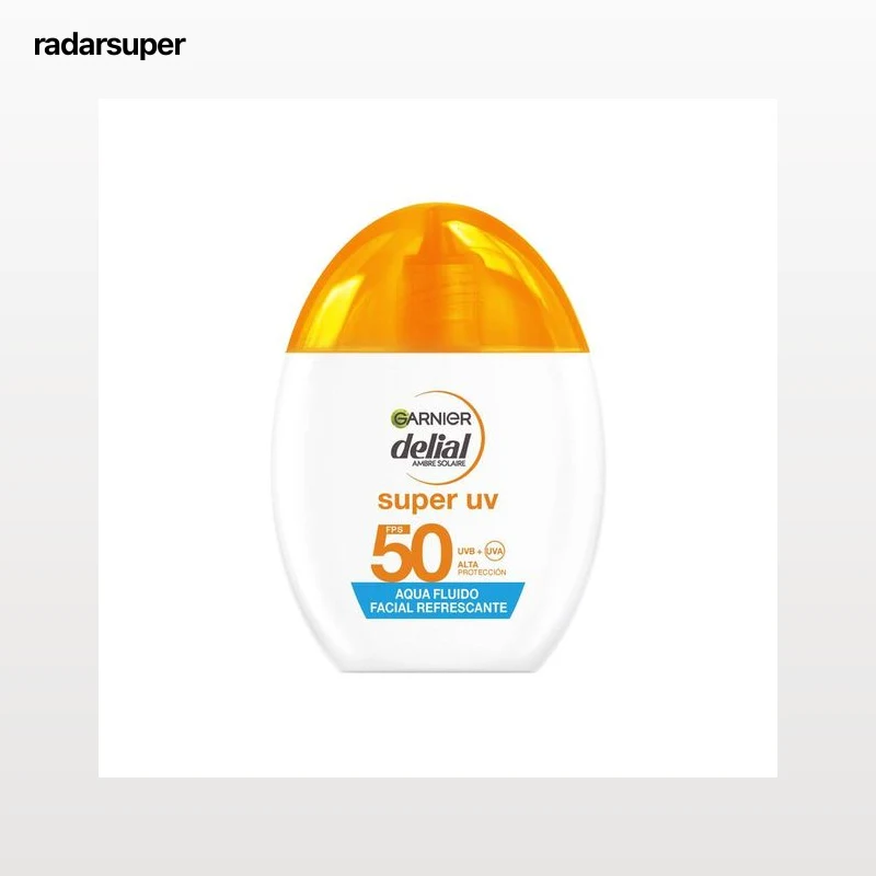 Agua Fluido Facial Garnier Delial Super UV FPS50 Invisible 40ml