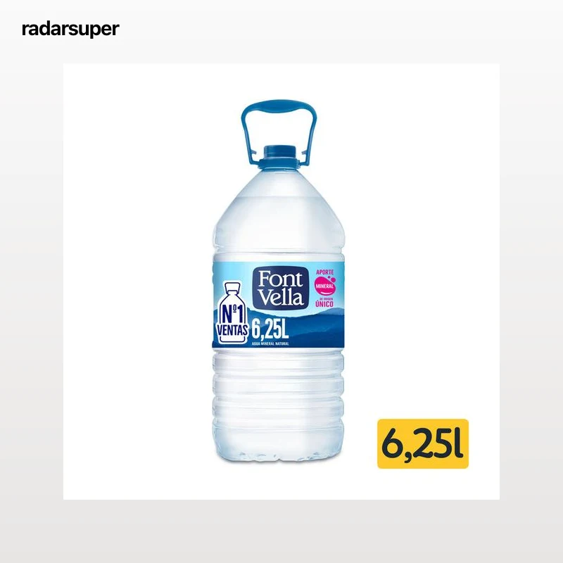 Agua Font Vella 6,25l