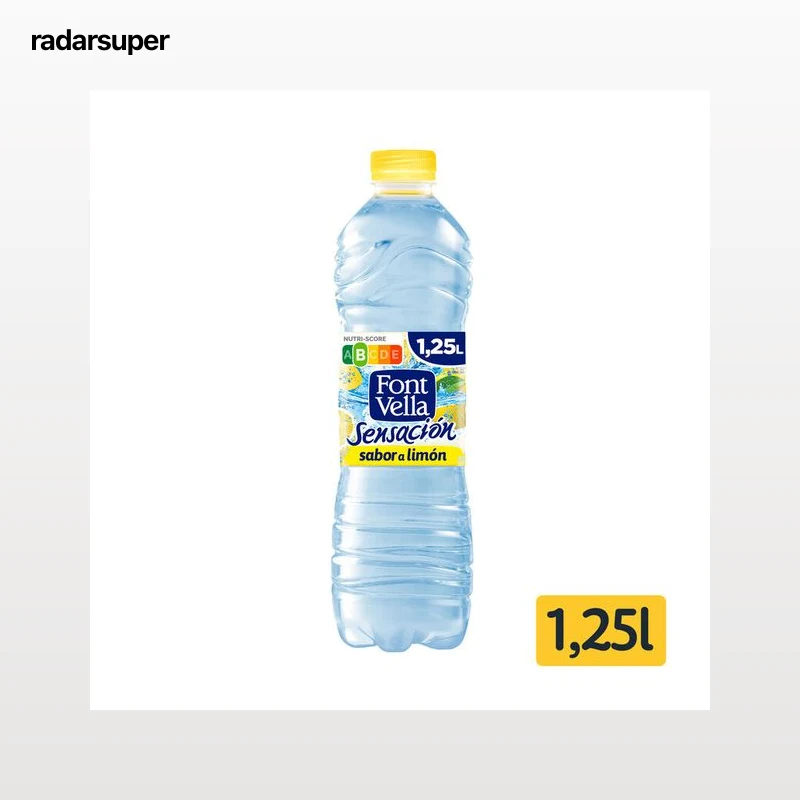 Agua Font Vella sensacion 1,25l limón