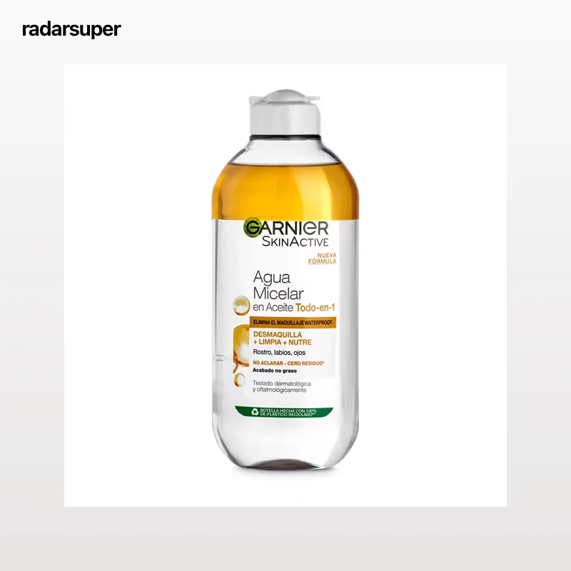 Agua micelar en aceite Garnier 400 ml