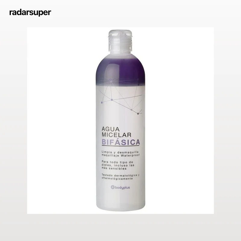 Agua micelar bifásico de 400ml Bodyplus