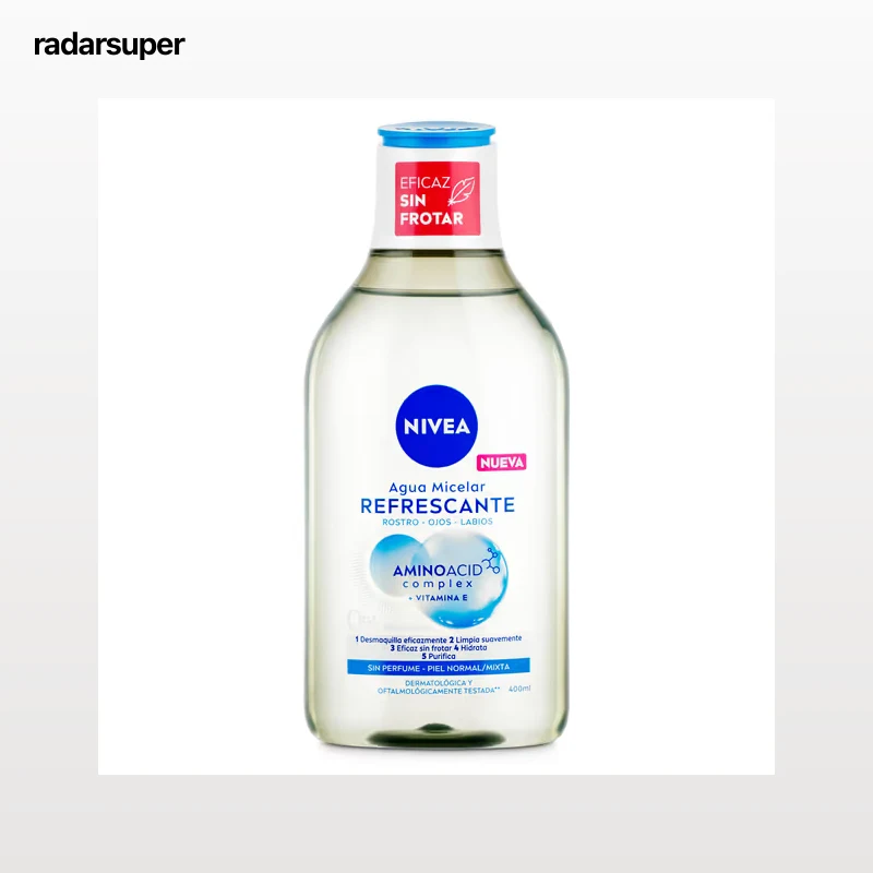 Agua micelar piel normal Nivea 400 ml