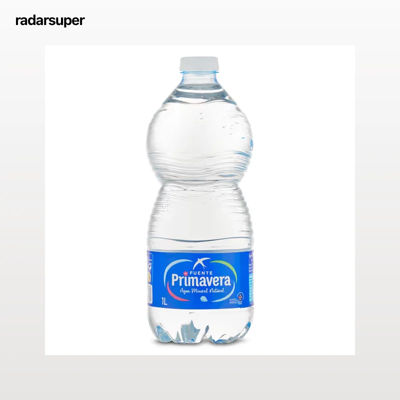 Agua mineral Fuente Primavera 1 L