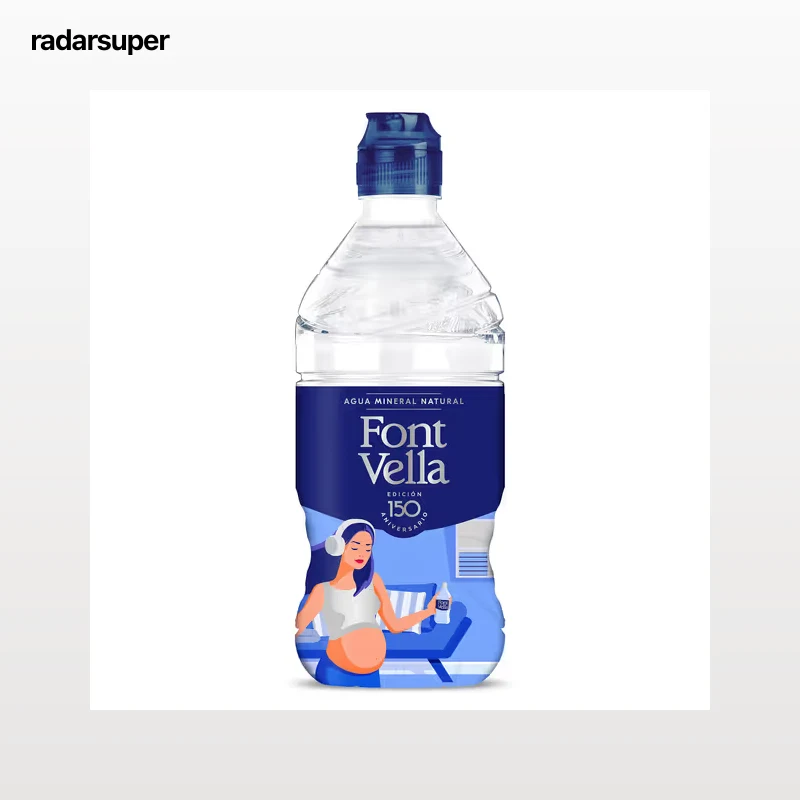 Agua mineral Font Vella 750 ml