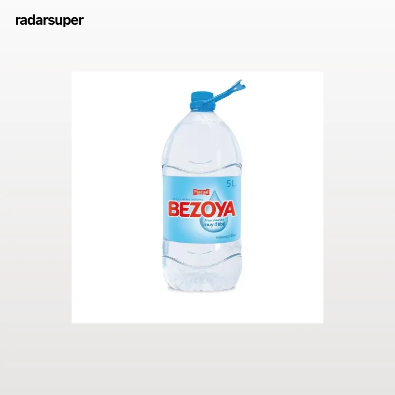 Agua mineral Bezoya natural 5 l.
