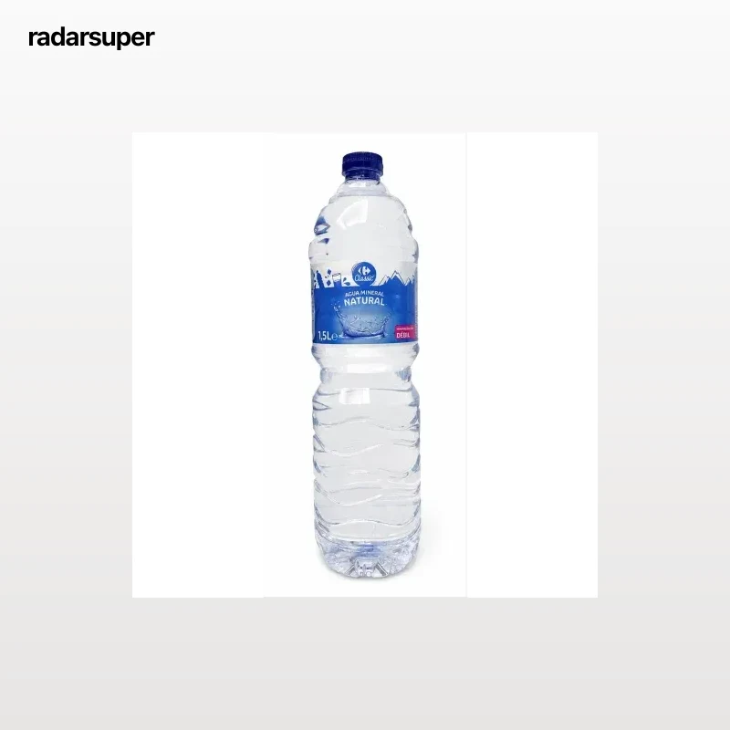 Agua mineral Carrefour 1,5 l.