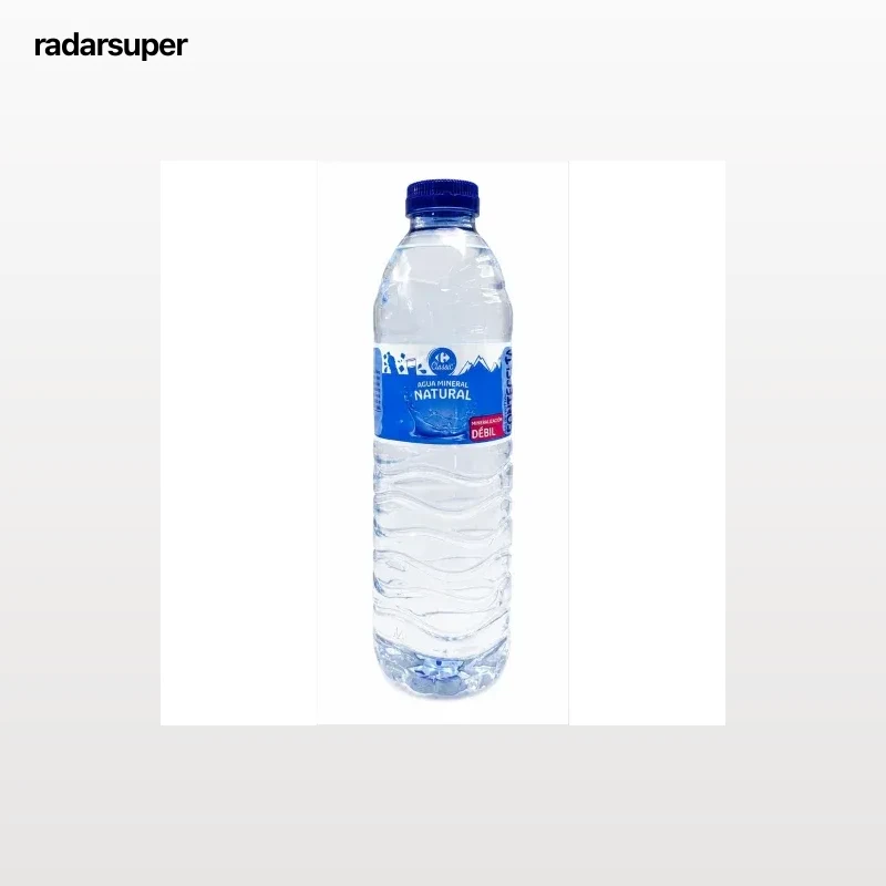 Agua mineral Carrefour 50 cl.