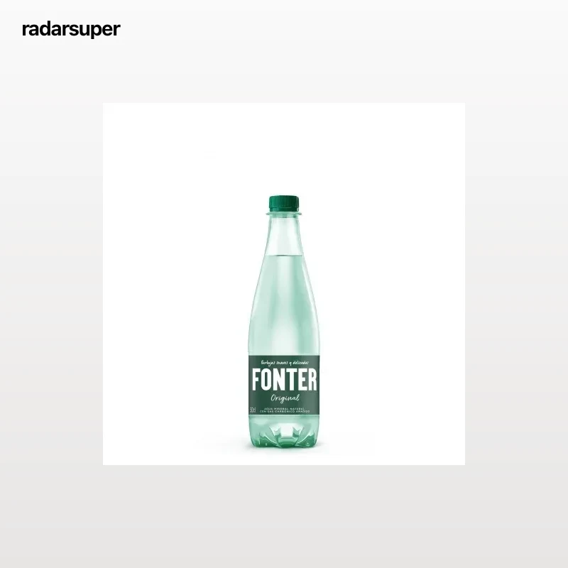Agua mineral con gas Fonter 50 cl.