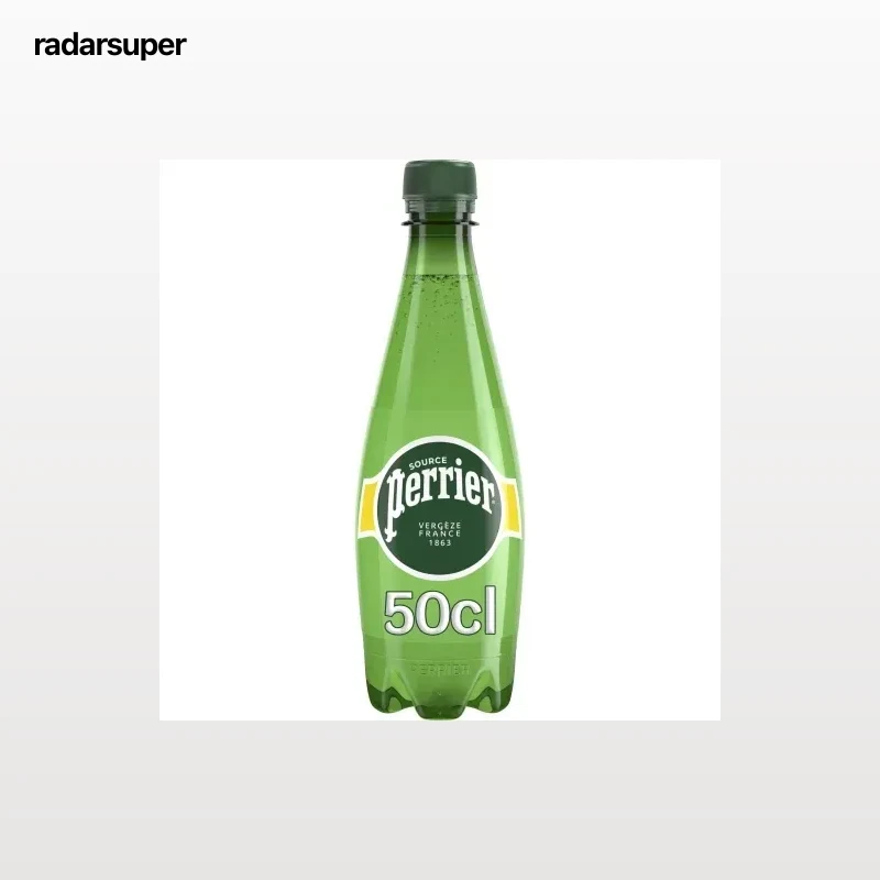 Agua mineral con gas Perrier natural 50 cl.