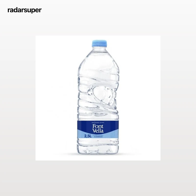 Agua mineral Font Vella 2,5 l.