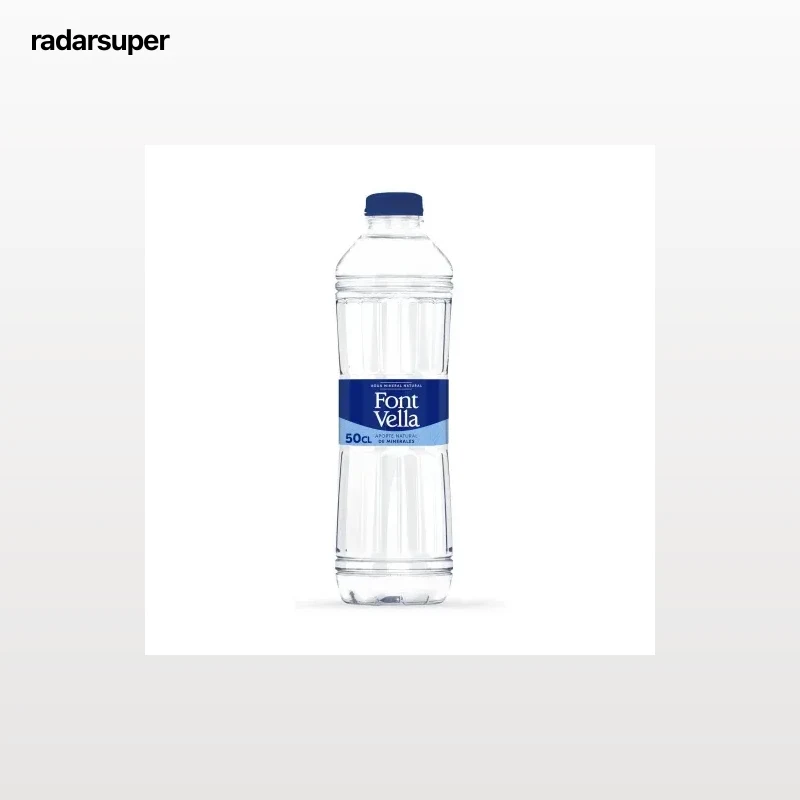 Agua mineral Font Vella 50 cl.