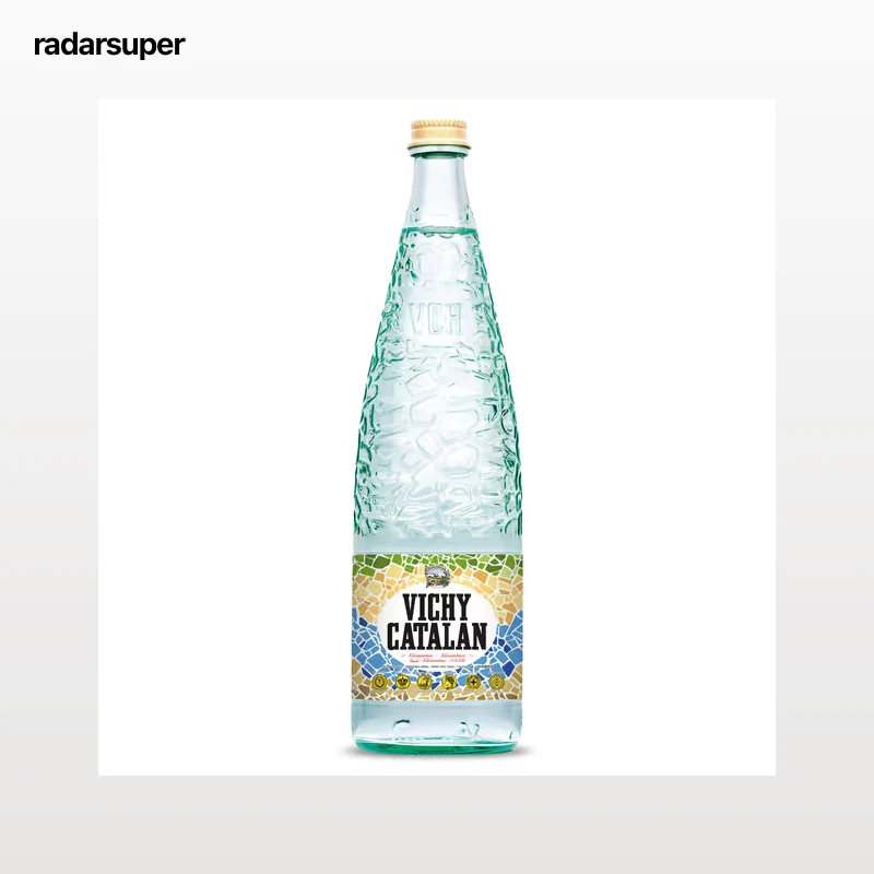 Agua mineral con gas Vichy Catalán 1 L
