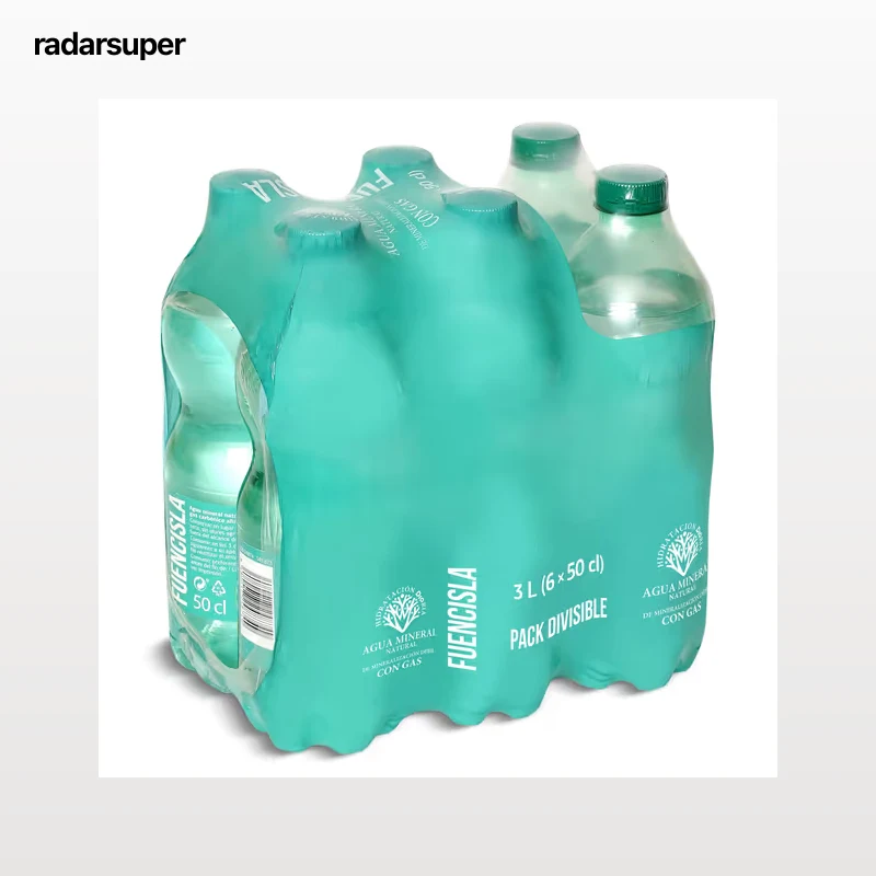 Agua mineral con gas Dia pack 6 x 500 ml