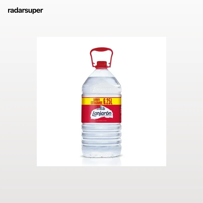 Agua mineral Lanjarón 6,25 l.