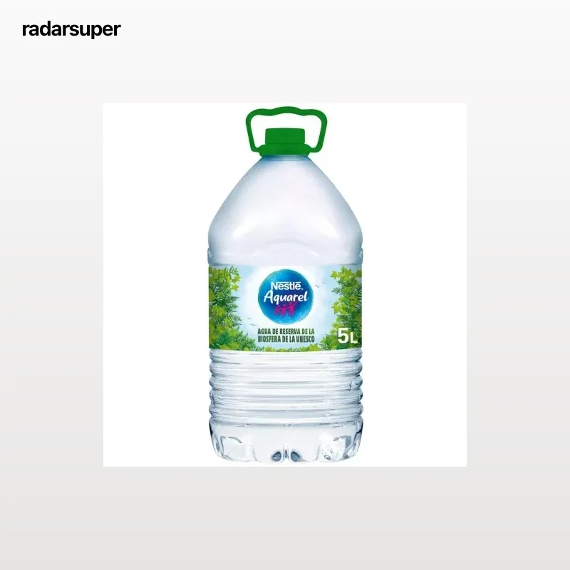 Agua mineral natural Nestlé Aquarel 5 l.