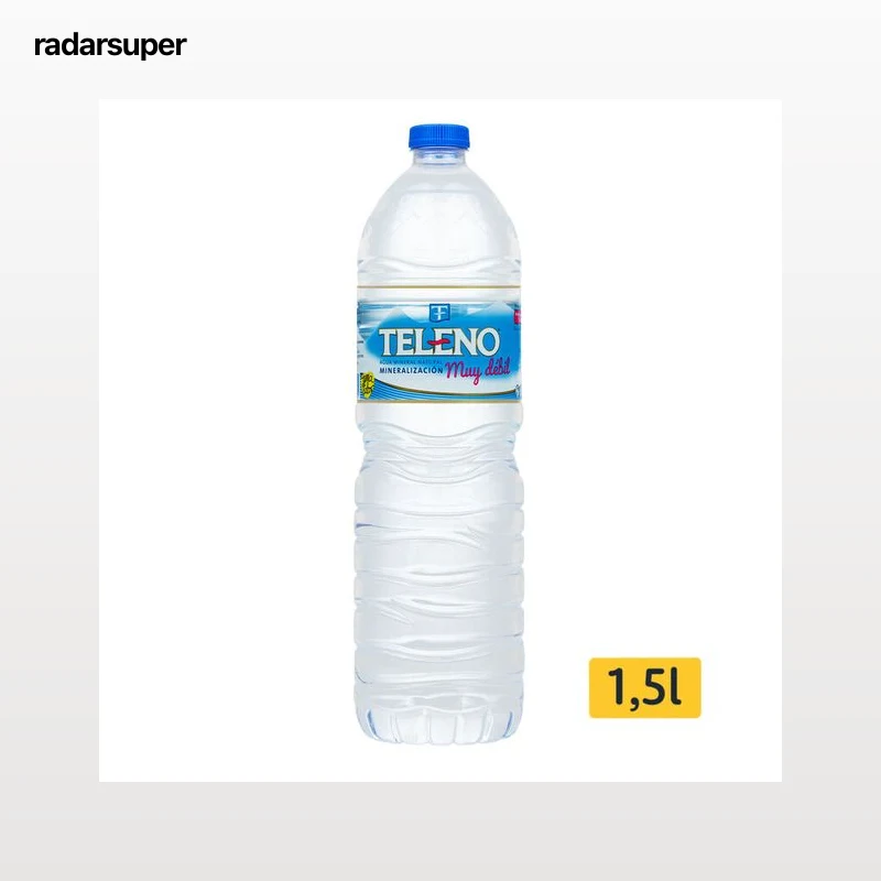 Agua mineral natural Teleno 1,5l