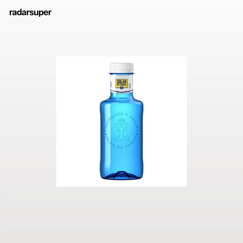 Agua mineral Solán de Cabras natural 50 cl.