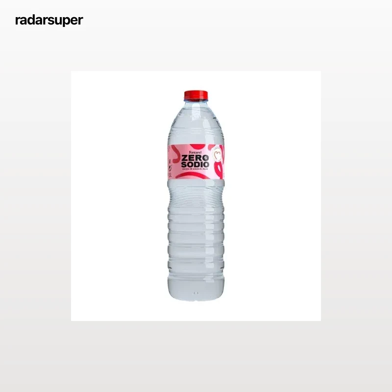 Agua mineral Zero Sodio Fontarel 1,5 l.