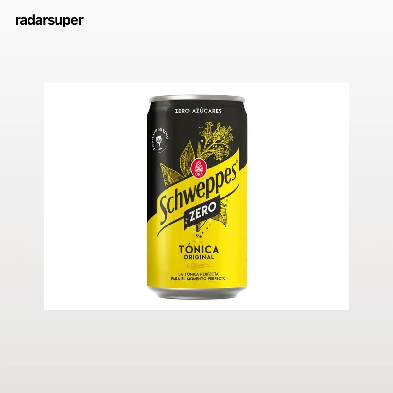 ÁGUA TÓNICA SCHWEPPES ZERO LATA 0.25L (SDR)