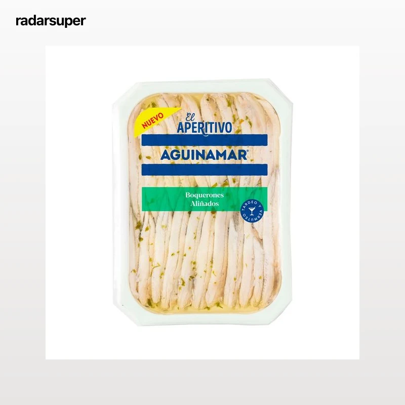 AGUINAMAR Bandeja de boquerón ajo y perejil 70 g.