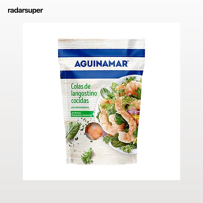 AGUINAMAR Colas de langostino al natural 90 g.