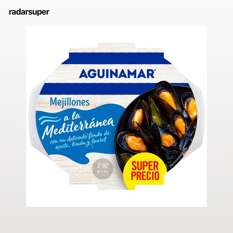 AGUINAMAR Mejillones cocotte 500 g.
