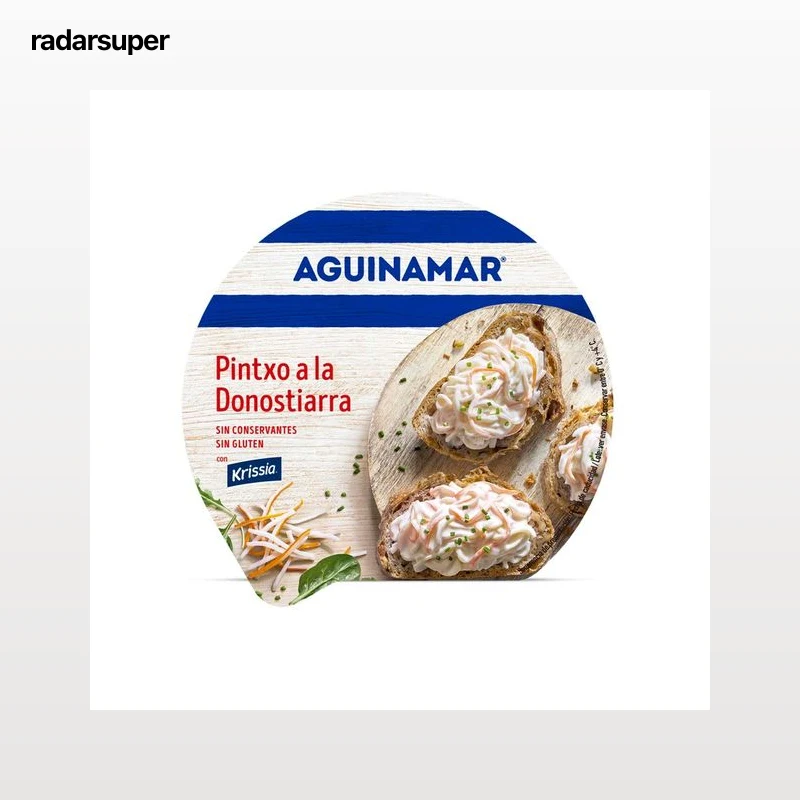 AGUINAMAR Pintxo donostiarra sin gluten 180 g.