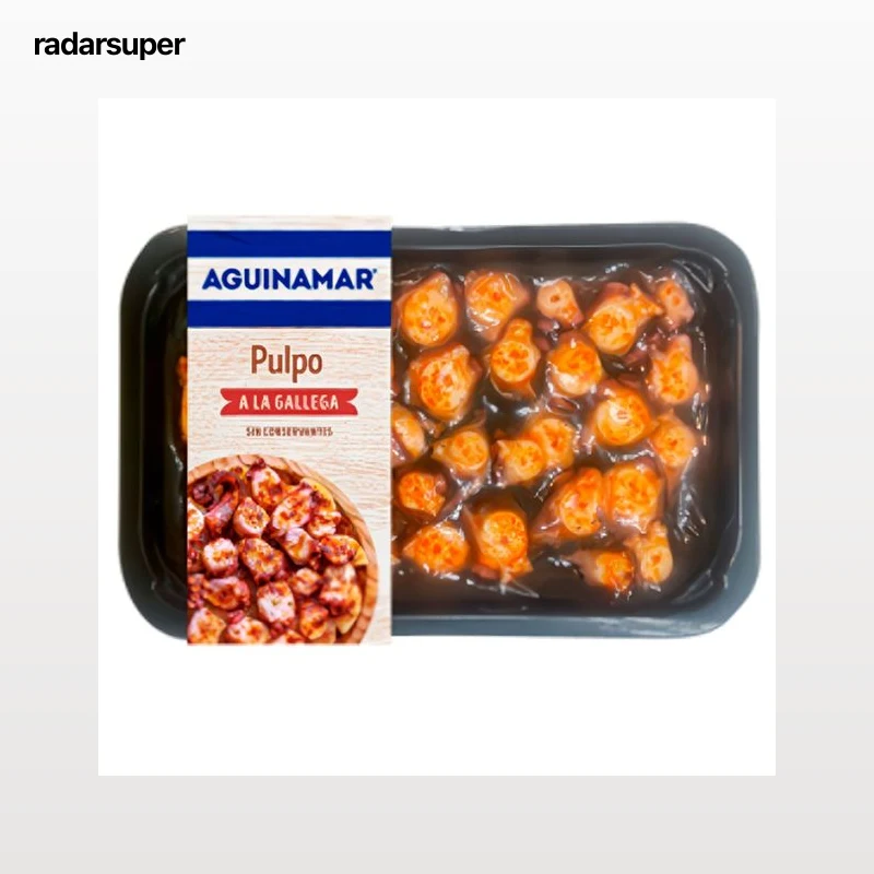 AGUINAMAR Rodajas de pulpo a la gallega 200 g.